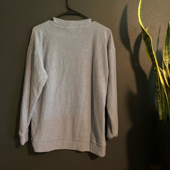 PINK Blue Crewneck Sweatshirt - Picture 3 of 3